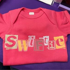 Swiftie Pink Kids onesie